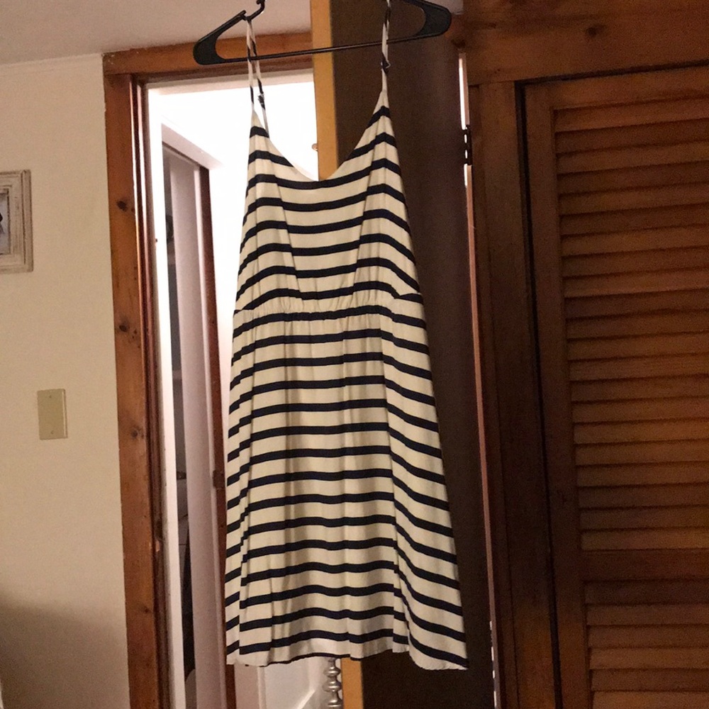 Blue & White Striped dress!